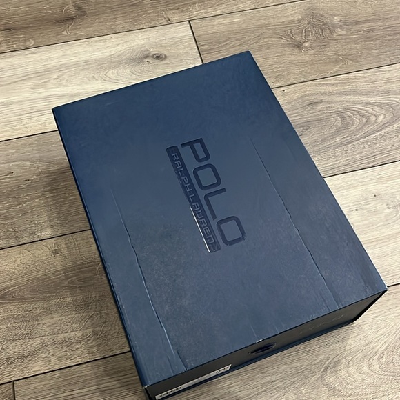 Polo Ralph Lauren Declan Winter Rain Duck boots black mens tumbled wax leather - Picture 10 of 10